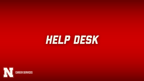 Help Desk Title Screen