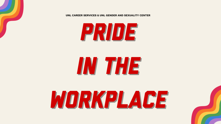 Pride in the Workplace graphic